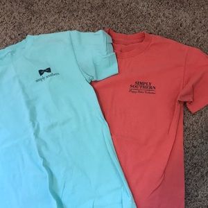 Two Simply Southern Tshirts